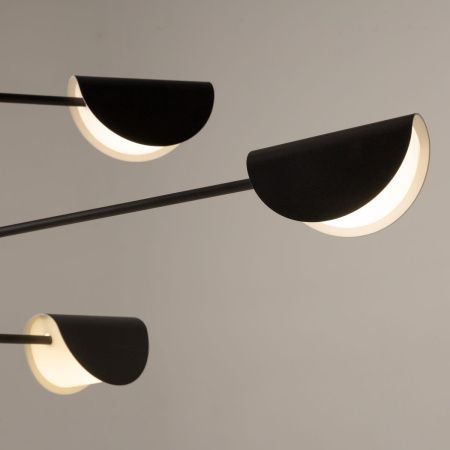 Люстра на штанге Maytoni Mollis Modern MOD126PL-08B