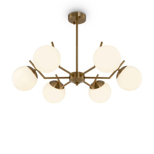 Люстра Freya Moonrock FR5173PL-06BS 395x355x365 На штанге