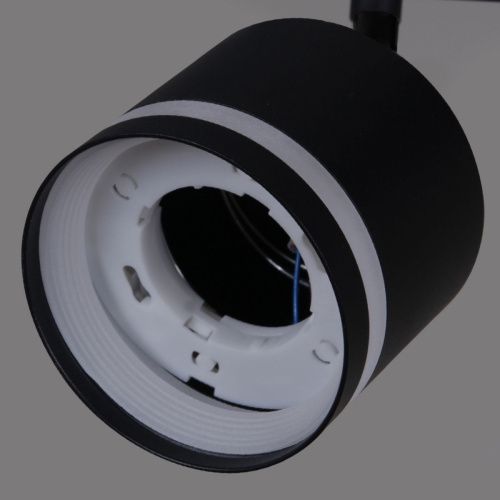 Люстра на штанге Reluce 78730-0.3-08 GX53 BK+WOOD - фото 3