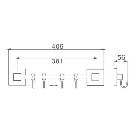 Крючок Haiba HB8615-4