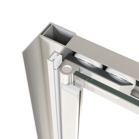 Душевой уголок RGW Passage 060814278-11 80х70 стекло прозрачное профиль хром без поддона