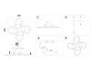 Люстра потолочная Ambrella Light Ice (Ице) FA1702