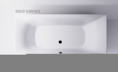 Ванна из искусственного камня Astra-Form Геркулес 01010072 190х90 пристенная прямоугольная с ножками