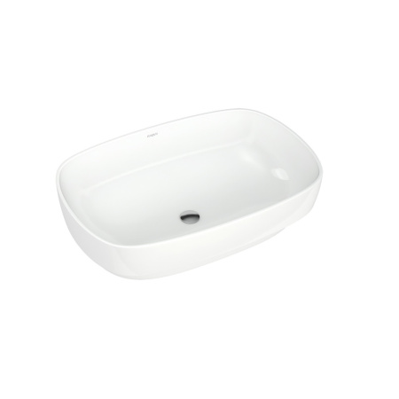 Раковина из санфаянса СанТа Купер56 56х38 накладная цвет белый