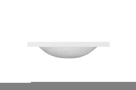 Раковина из искусственного камня Эстет Белла ФР-00014918 60х50 накладная цвет белый 1 отверстие под смеситель