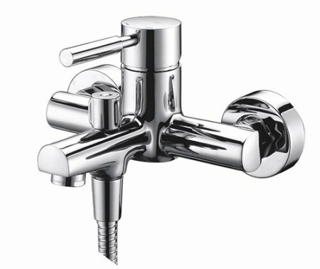 Смеситель для ванны WasserKRAFT Main 4100 4101 настенный хром