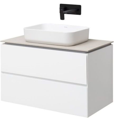 Тумба под раковину Allen Brau Infinity 1.21001.WM 80х50 подвесная цвет белый