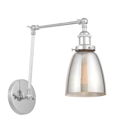 Бра Lumina Deco Fabi (Фаби) LDW 6800-2 CHR+GY
