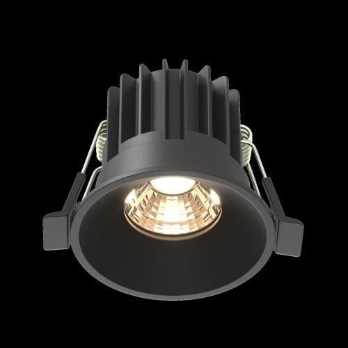 Светильник встраиваемый Maytoni Technical Round DL058-7W3K-B - фото 3