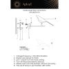 Бра Aployt Astor (Астор) APL.822.01.10