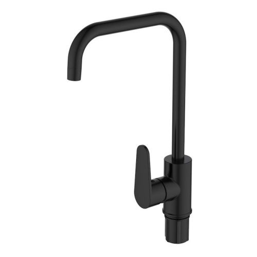 Смеситель для кухни Voda Waterfall WF519B на мойку черный - фото 2