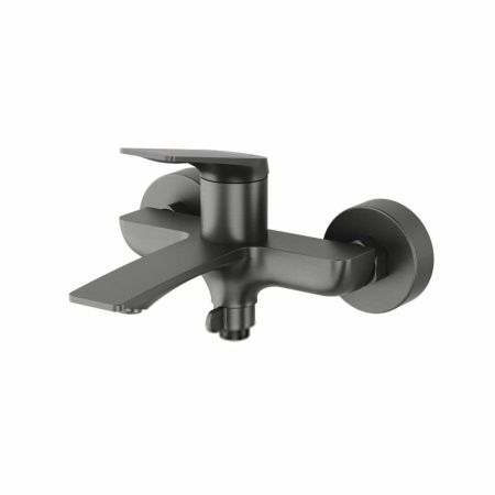 Смеситель для ванны Tokito MITSUISHI TOK-MIT-1014GM настенный вороненая сталь