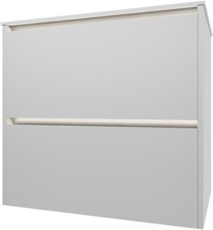 Тумба под раковину Allen Brau Activity 1.34011.WM 70х50 подвесная цвет белый