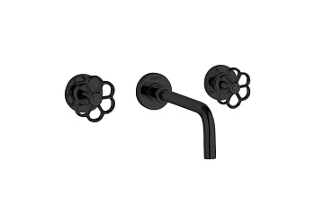 Смеситель Mamoli Hipster 45170000002K настенный черный матовый