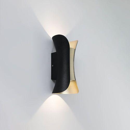 Уличный настенный светильник Arte Lamp Alba (Алба) A6405AL-2BK - фото 2