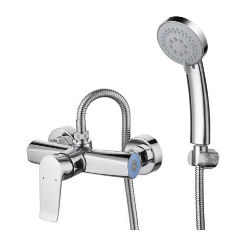 Смеситель для ванны и душа G.Lauf GOB GOB5-A134 настенный хром - фото 2