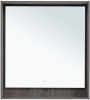 Зеркало в ванную Aquanet Милан 00336395 75х83 цвет темное дерево
