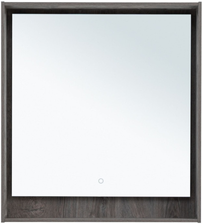 Зеркало в ванную Aquanet Милан 00336395 75х83 цвет темное дерево