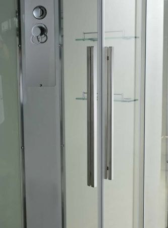 Душевая кабина AvaCan EM EM2812RT 120х80 асимметричная с крышей ориентация правая