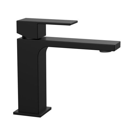 Смеситель Vincea Cube VBF-1C01MB на раковину черный