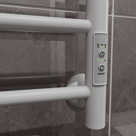 Полотенцесушитель электрический Маргроид Вид 10 10-6040-1049-9016R 45х60 белый