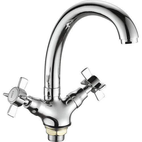 Смеситель для кухни Fashun A4224 на мойку хром - фото 2