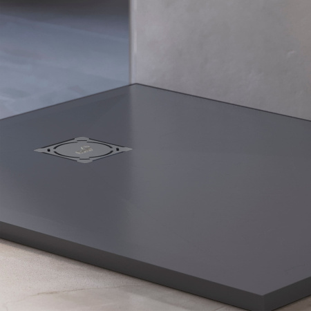 Душевой поддон из искусственного камня RGW Stone Tray (Стоун Трей) 16152811-02 110х80 серый без ножек