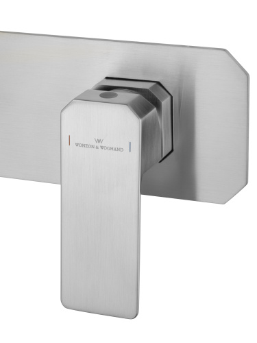 Смеситель для раковины Wonzon & Woghand DIAMOND WW-88869011-BN встраиваемый в стену никель - фото 5