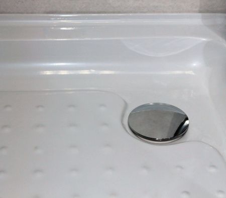 Душевой уголок Parly ZQ121G 120х80 стекло тонированное профиль хром с поддоном