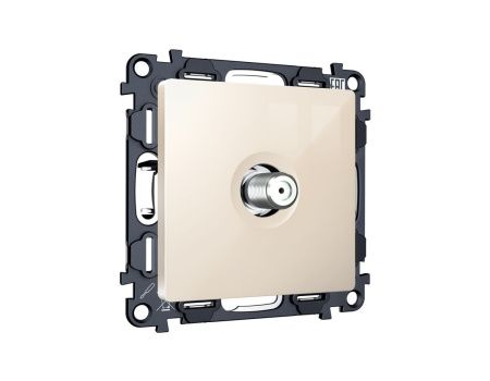 Комплект механизма TV розетки SAT 5-2400MHz 3.5dB Ambrella Volt MA MA313050