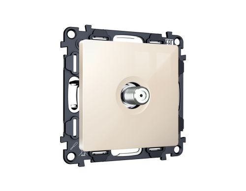 Комплект механизма TV розетки SAT 5-2400MHz 3.5dB Ambrella Volt MA MA313050 - фото 3