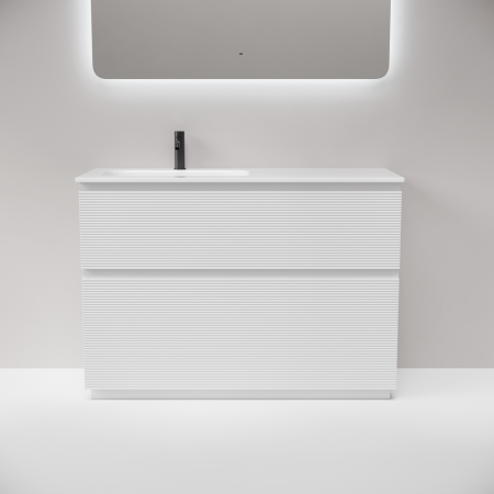 Тумба под раковину Sancos FOLK Floor FL120FLW 120х40 напольная цвет белый