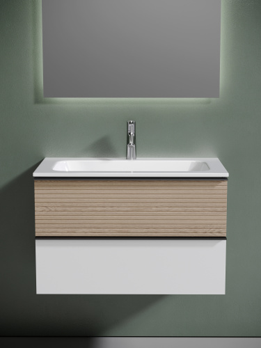 Тумба под раковину Sancos DELTA DL80W 79х44,5х50 настенная - фото 4
