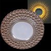 Светильник встраиваемый Reluce 16602-9.0-001CN MR16+LED3W (2