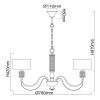 Люстра подвесная MW-Light Онтарио 692011205