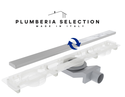 Душевой трап Plumberia Selection PSM MODULAR PSM90MT напольный - фото 2