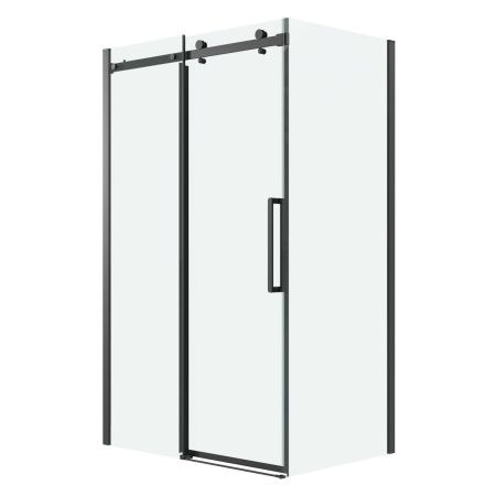 Душевая перегородка Grossman Classic 200.K33.04.70.21.00 70х195 стекло прозрачное профиль черный