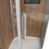 Душевая кабина Niagara Luxe 7717WD 100х100 пятиугольная с крышей ориентация универсальная