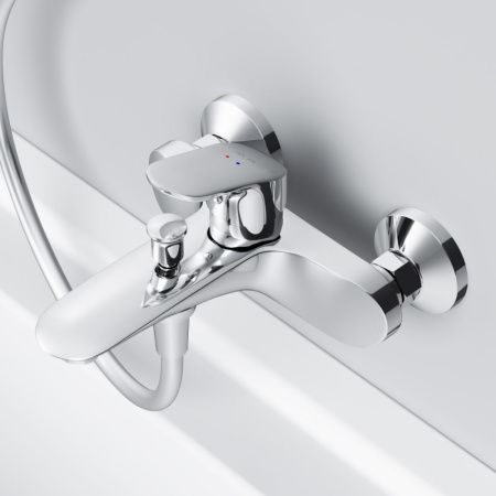 Смеситель для ванны и душа Am.Pm Like F8010016 настенный хром