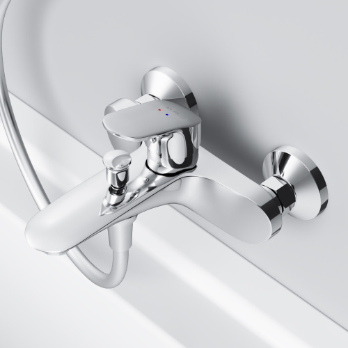 Смеситель для ванны и душа Am.Pm Like F8010016 настенный хром без термостата - фото 4