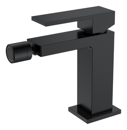 Смеситель Boheme Qubic 476-B на биде черный