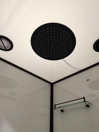 Душевая кабина Frank 214214 120х80 асимметричная с крышей ориентация левая