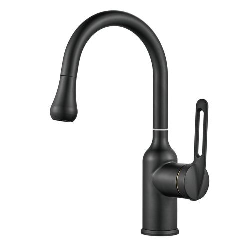 Смеситель Raffine F101H на раковину черный