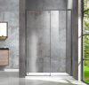 Душевая дверь Vincea Lugano VDS-1L120CLGM-1 120х195 стекло прозрачное профиль вороненая сталь
