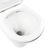 Унитаз напольный с бачком Bond Oval F02-00 белый с сиденьем безободковый душевой смыв