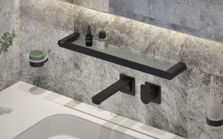 Полка в ванную комнату Artwelle SCHWARZ 7727