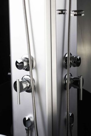 Душевая кабина Niagara Eco E80/40/TN 80х80 четверть круга с крышей ориентация универсальная