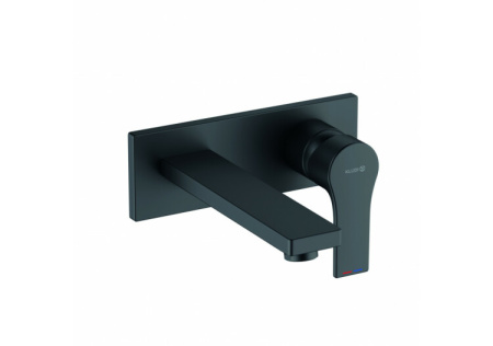 Смеситель Kludi Zenta SL 482473965 настенный встраиваемый черный матовый