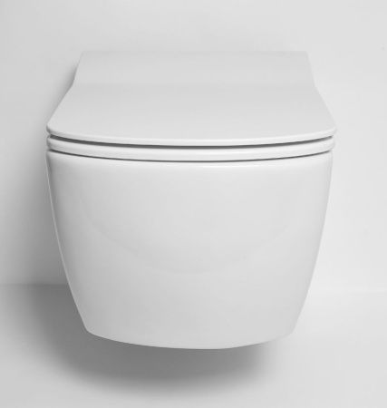 Чаша унитаза подвесная Creavit Elegant EG321-00CB00E-0000 цвет белый без сиденья смыв торнадо