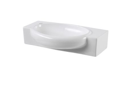 Раковина из сантехнического фарфора Aquatek AQ5329-00 60х40 подвесная цвет белый 1 отверстие под смеситель